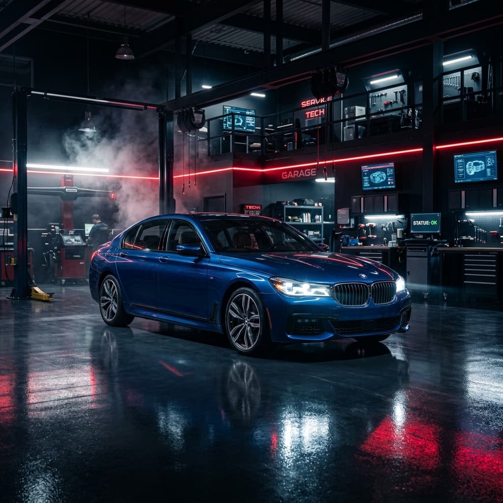 BJ-Auto Premium Blue Sedan Service